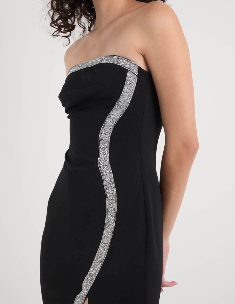 Vestido maxi de fiesta rue de la paix para mujer