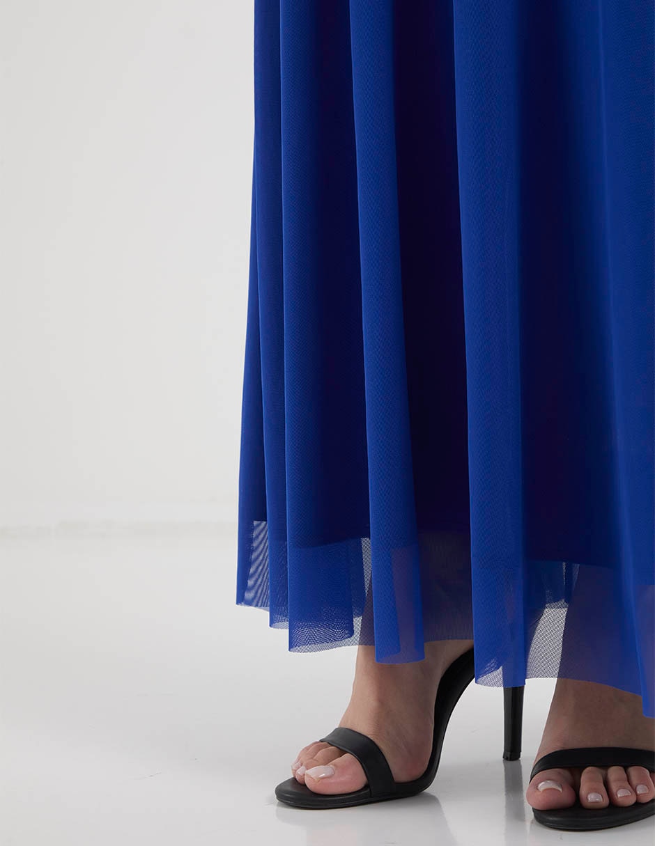 Vestido maxi de fiesta rue de la paix para mujer