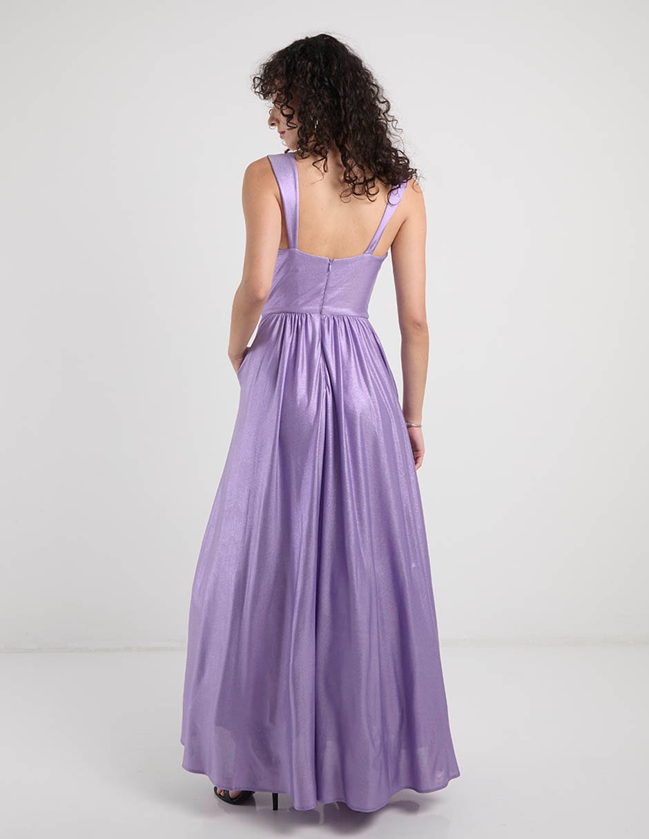 Vestido maxi de fiesta rue de la paix para mujer