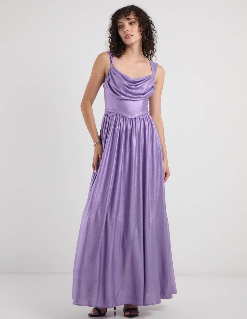 Vestido maxi de fiesta rue de la paix para mujer