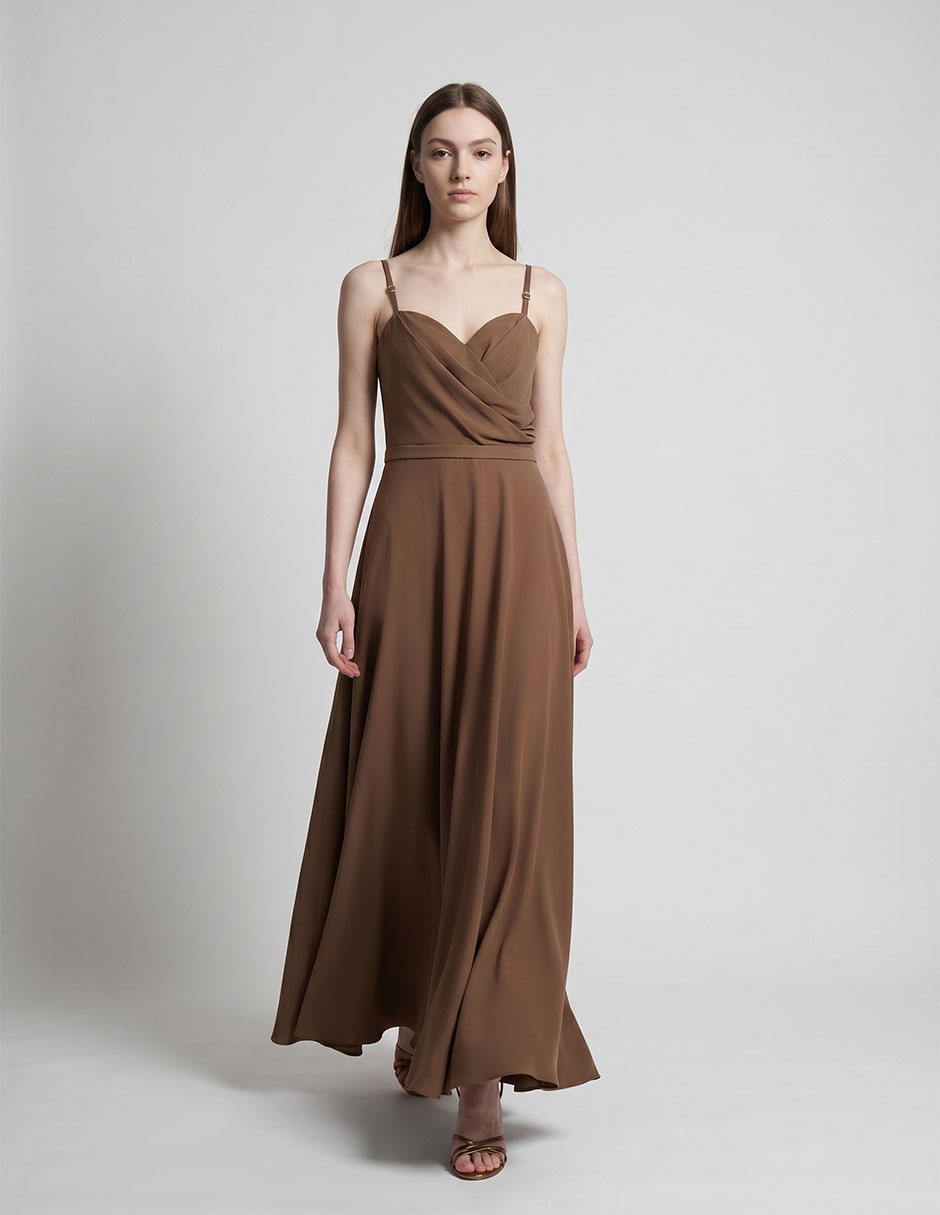 Vestido largo de fiesta Rue para mujer