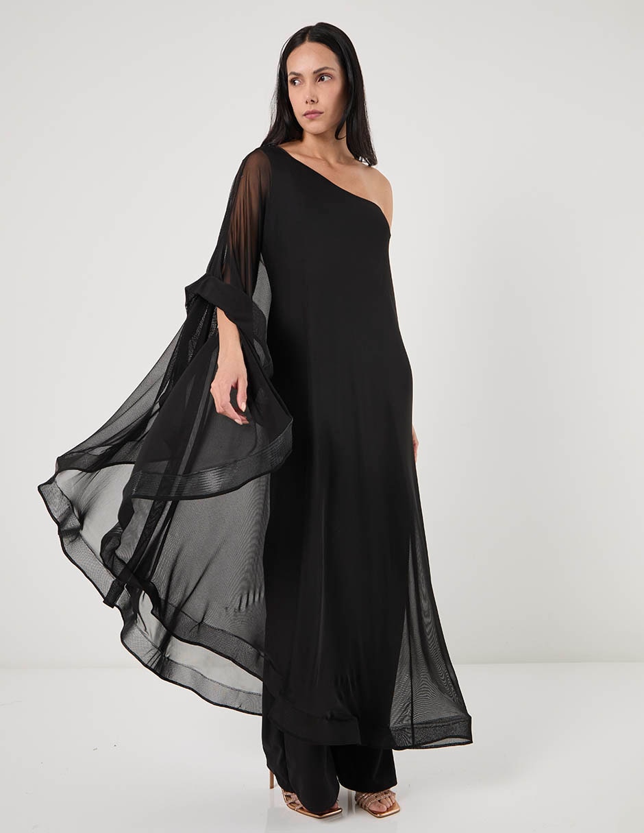 Vestido maxi fiesta rue de la paix dama para mujer 3