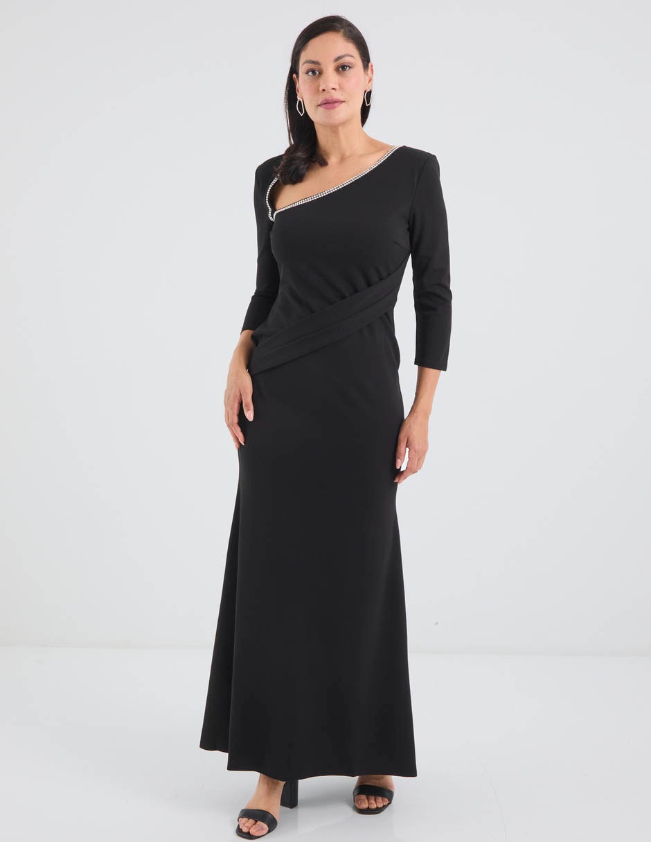 Vestido largo fiesta para mujer 3