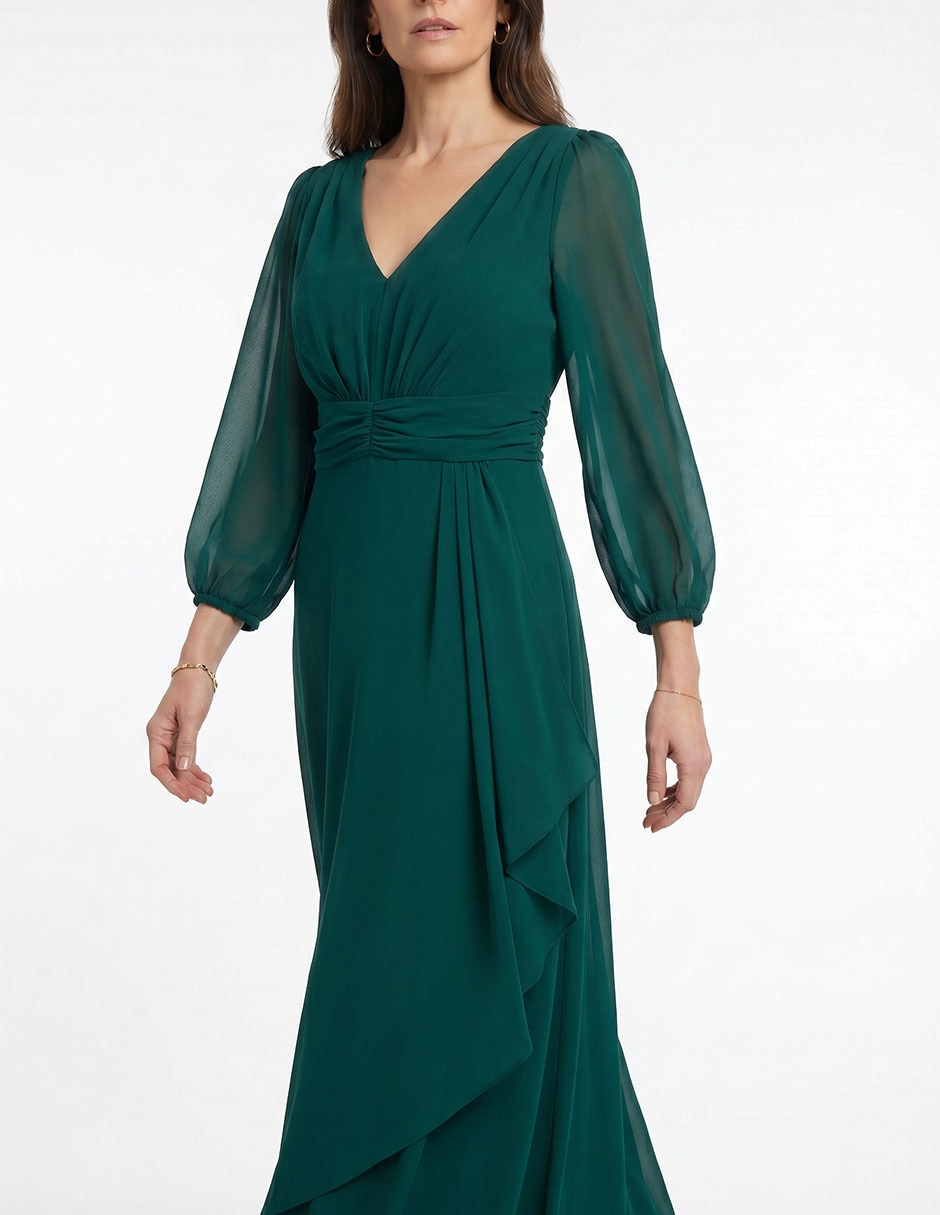 Vestido largo formal para mujer 7