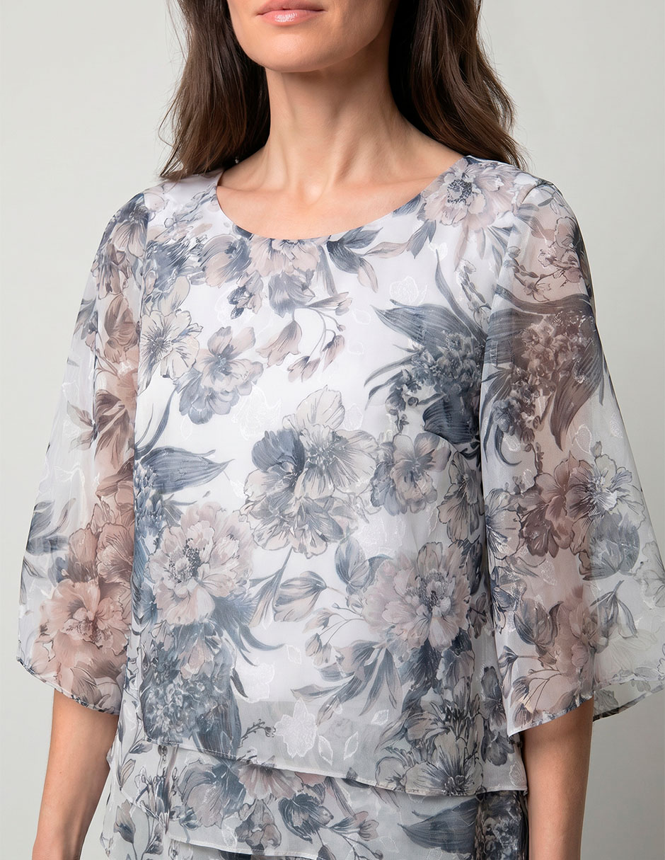 BLUSA NO APLICA manga Al Codo para mujer 3
