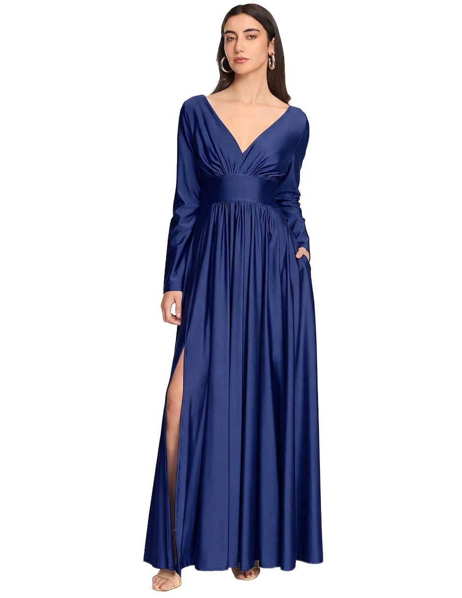Vestido largo formal para mujer 3