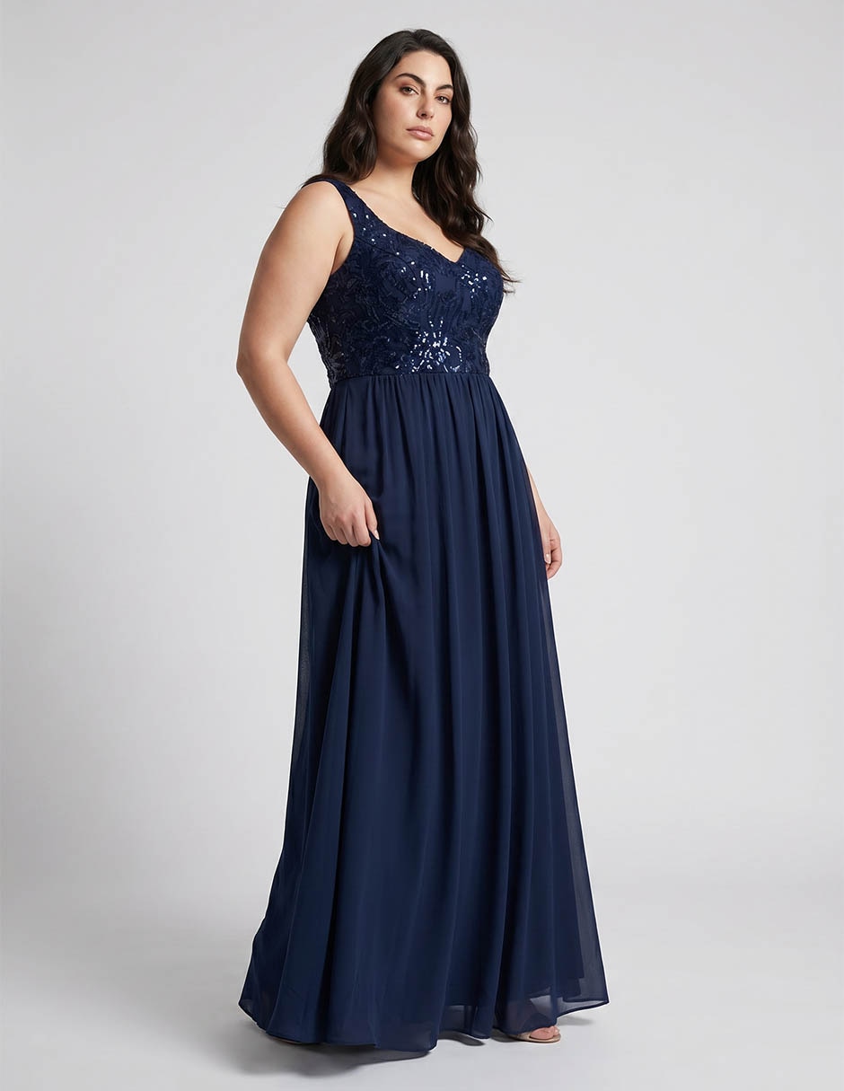 Vestido maxi de fiesta para mujer Vestido maxi de fiesta para mujer