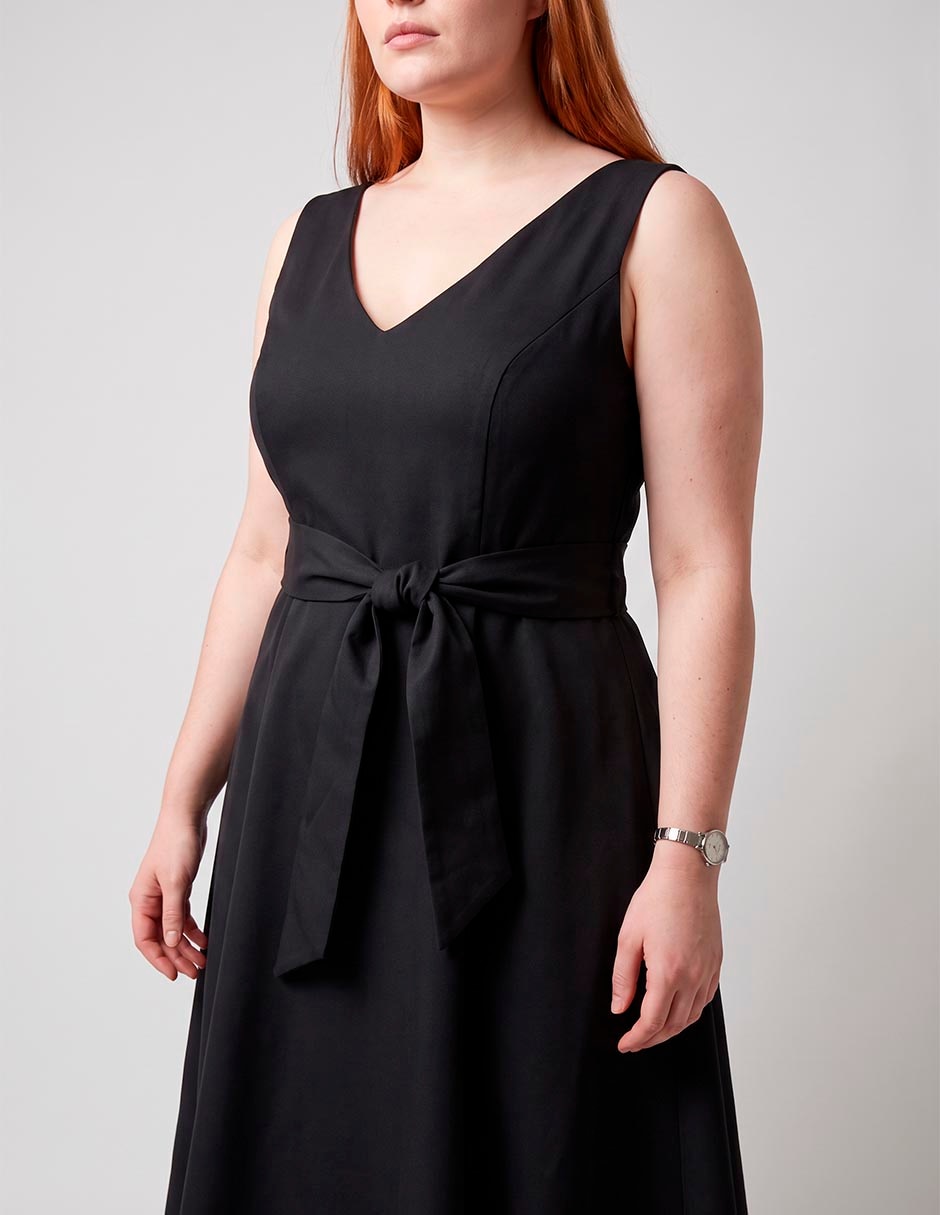 Vestido midi de fiesta ema valdemossa para mujer