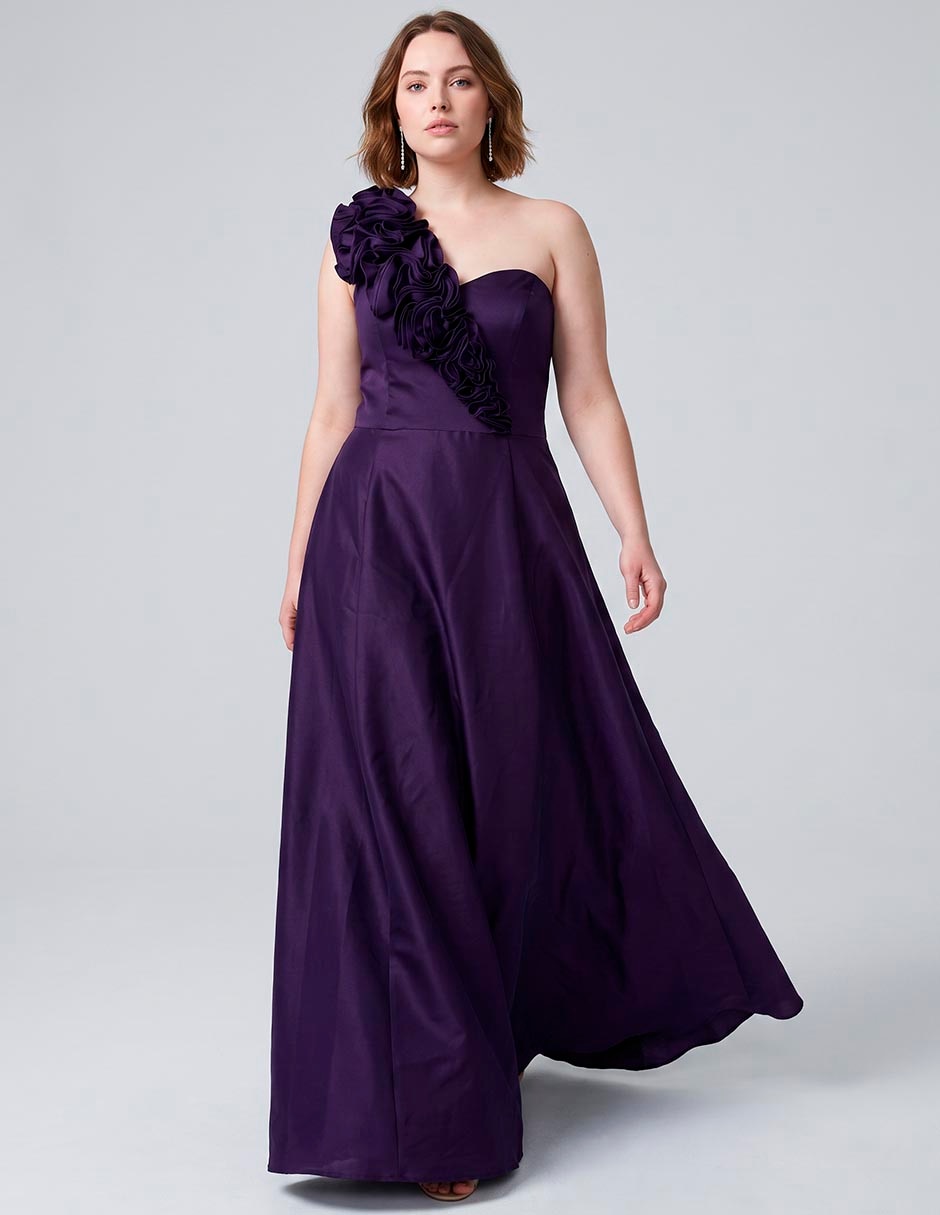Vestido maxi fiesta ema valdemossa curvy para mujer