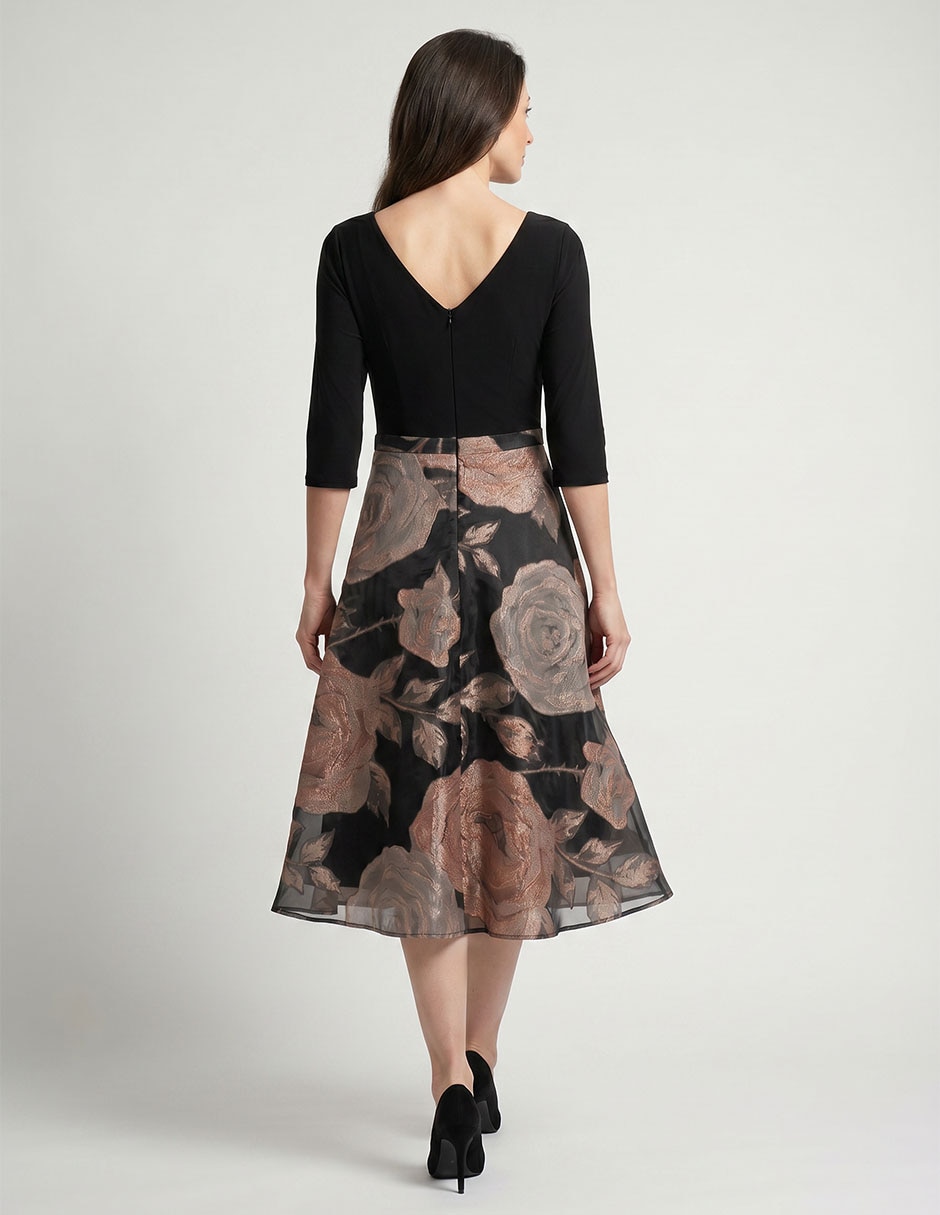 Vestido midi de fiesta para mujer 2