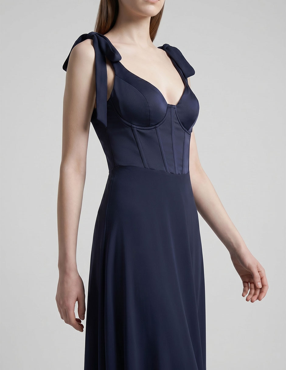 Vestido Largo Fiesta Rue De La Paix para Mujer 3
