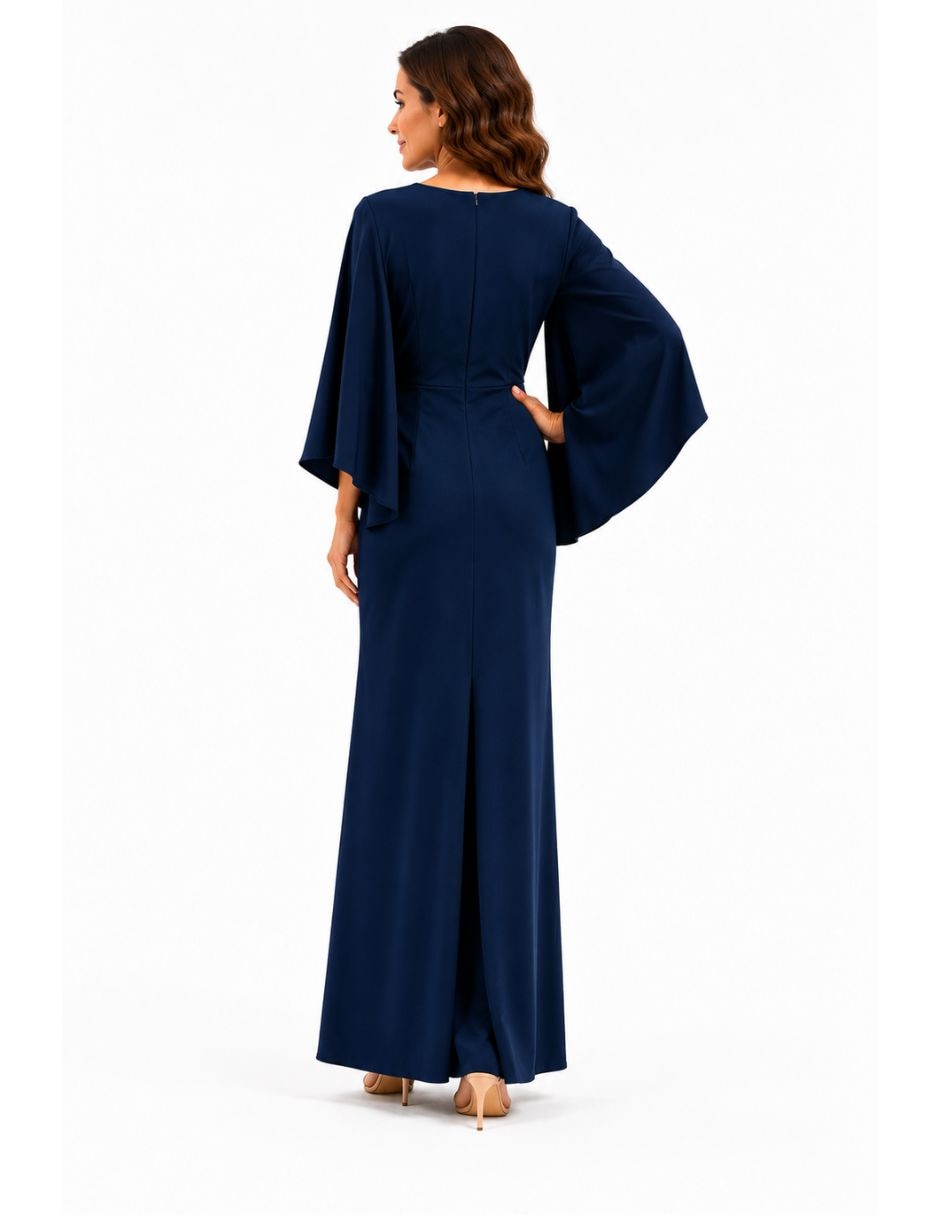 Vestido maxi de fiesta Damaia Atelier escote regular