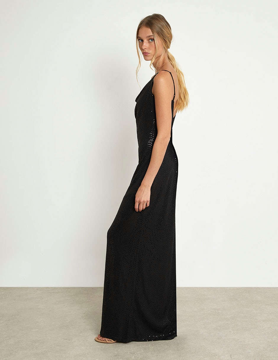 Vestido maxi de fiesta espalda abierta 3