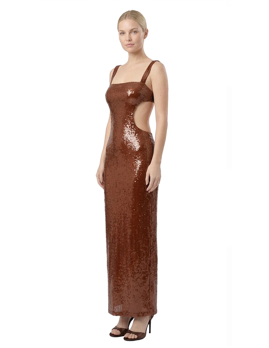Vestido largo fiesta primavera para mujer 2