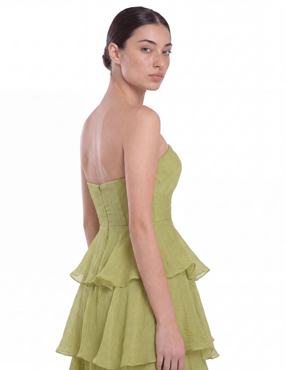 Vestido midi playa primavera para mujer 5
