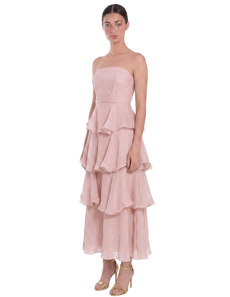 Vestido midi playa primavera para mujer 2