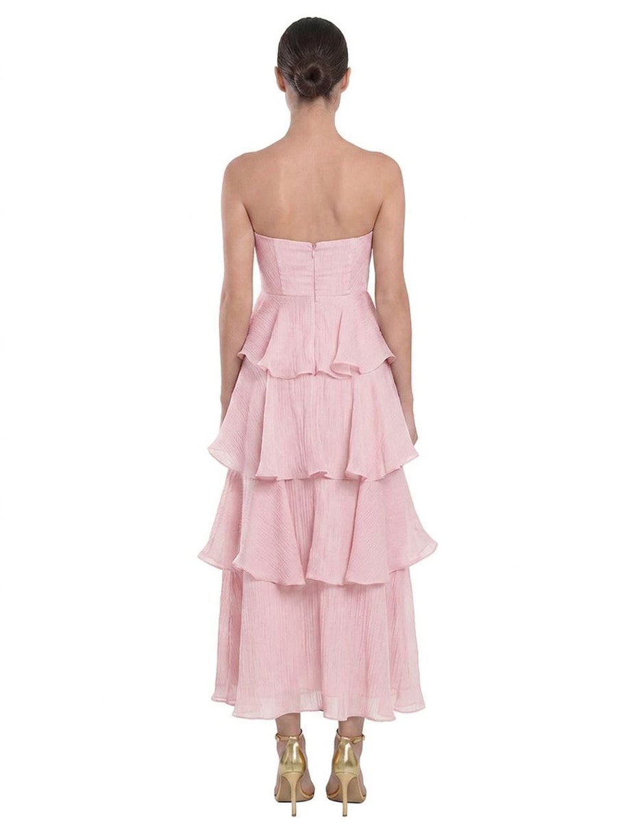 Vestido midi playa primavera para mujer 5