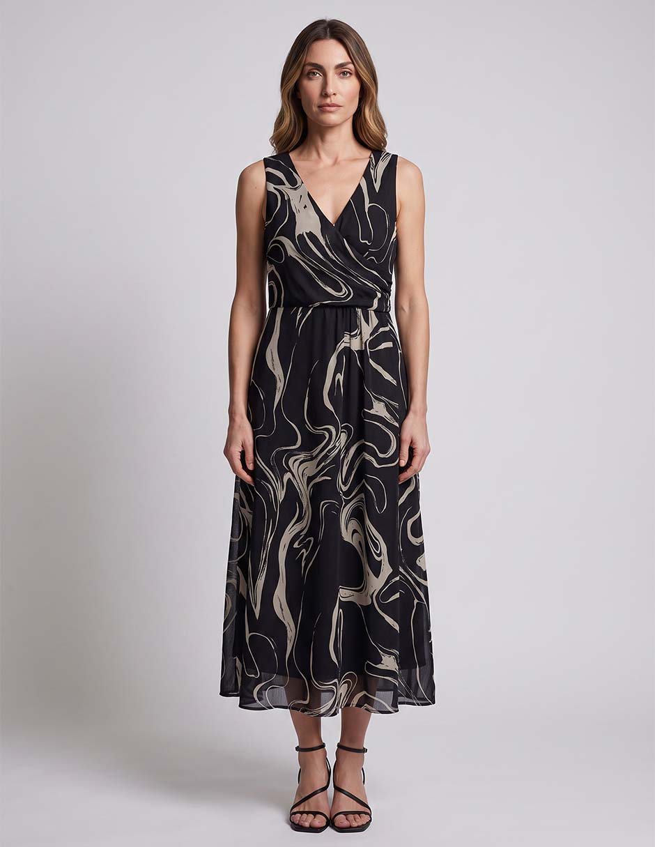 Vestido crop casual Karen Olivier para mujer