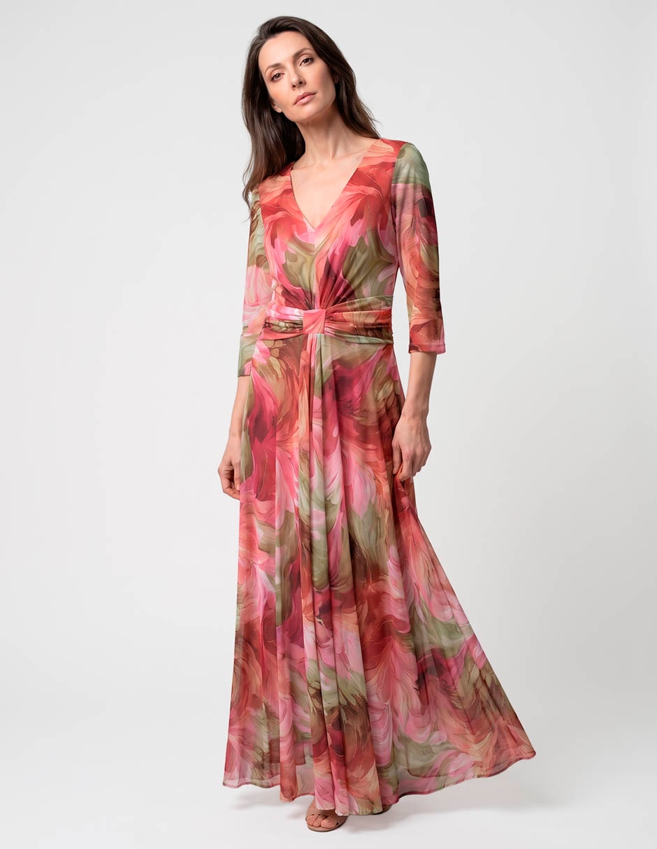Vestido maxi formal karen oliver para mujer Vestido maxi formal karen oliver para mujer