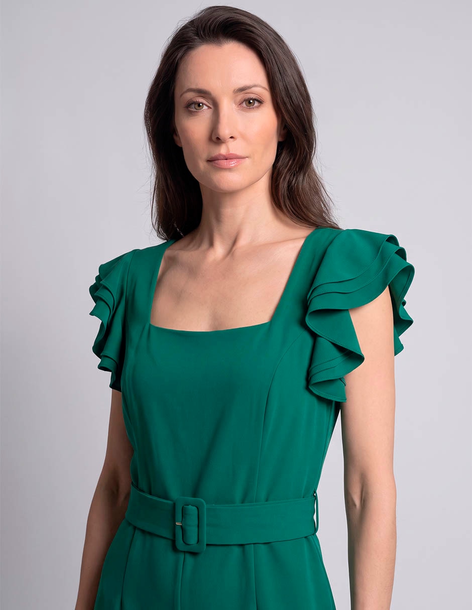 Vestido largo de de fiesta karen oliver para mujer 3