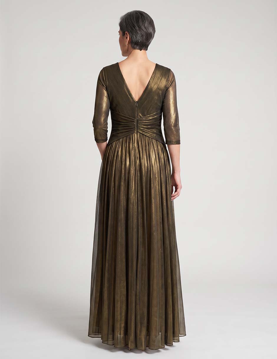 Vestido largo de fiesta Karen Oliver para mujer 2