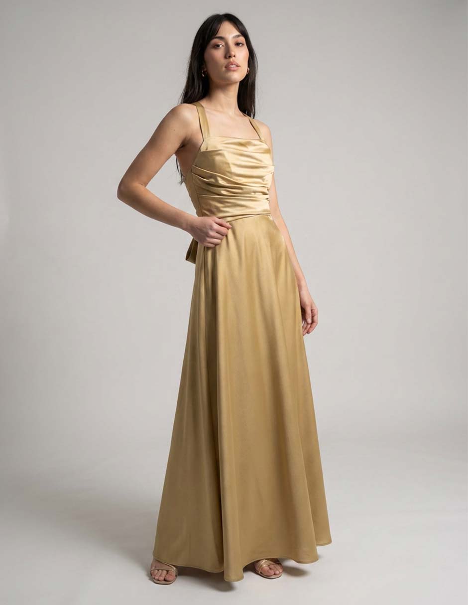 Vestido largo fiesta vestido para mujer