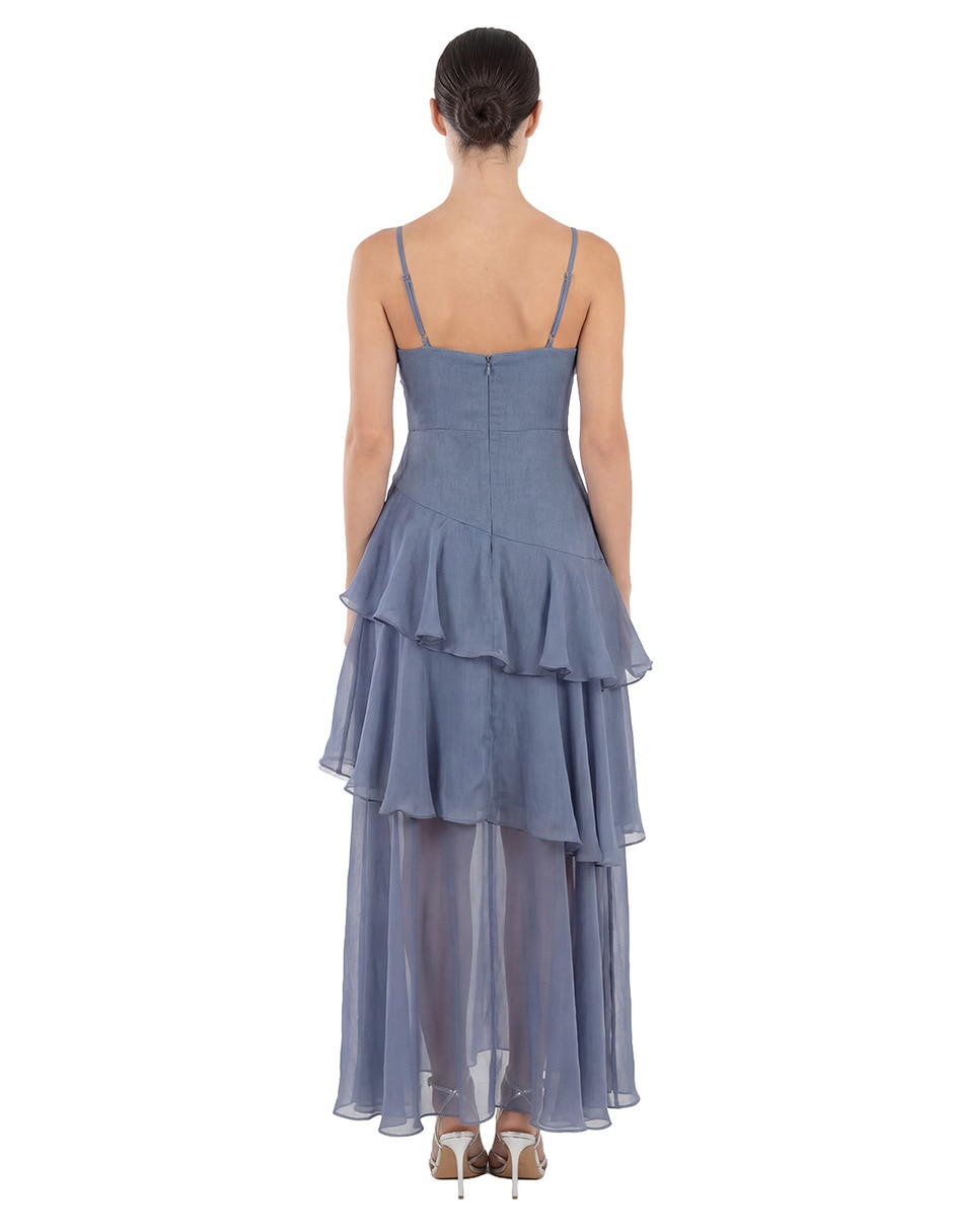 Vestido midi cocktail para mujer 6