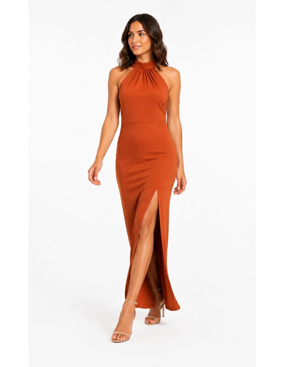Vestido maxi de fiesta espalda abierta 2