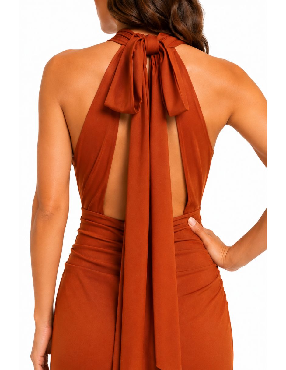 Vestido maxi de fiesta espalda abierta 3