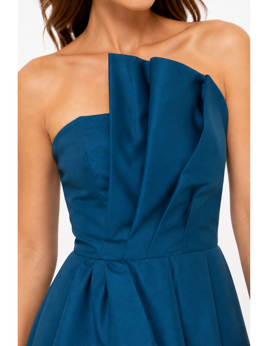 Vestido maxi de fiesta escote regular 4
