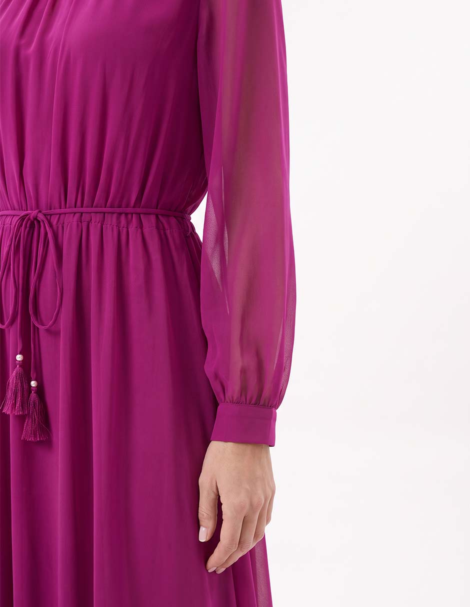 Vestido largo de fiesta karen oliver para mujer 2
