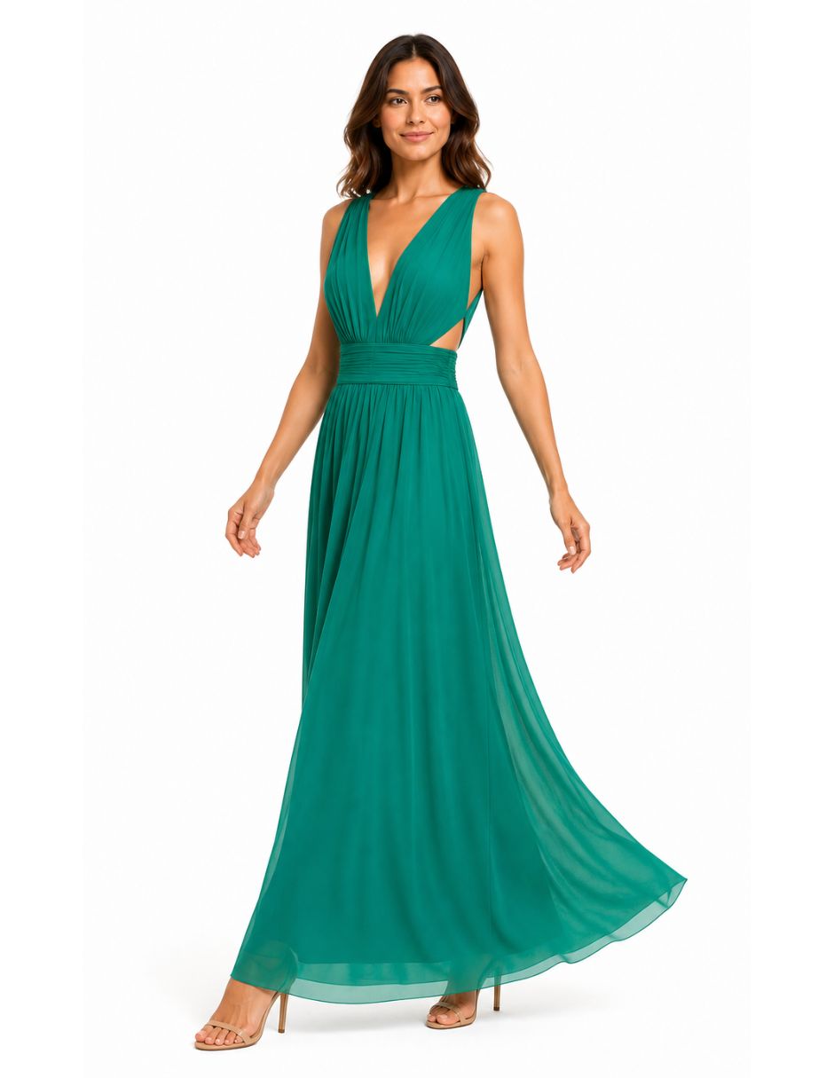 Vestido maxi fiesta verano para mujer 3
