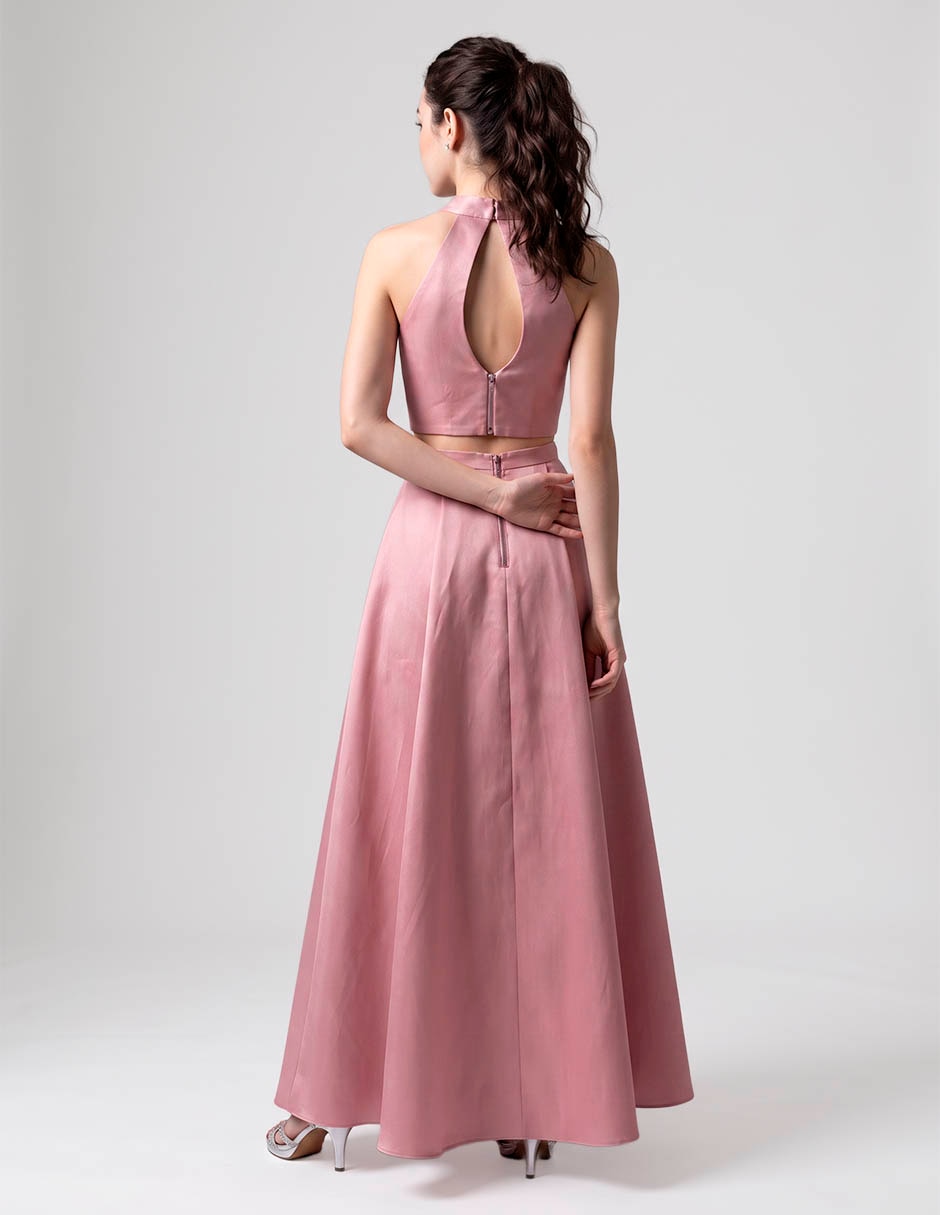 Vestido largo de fiesta Rue
