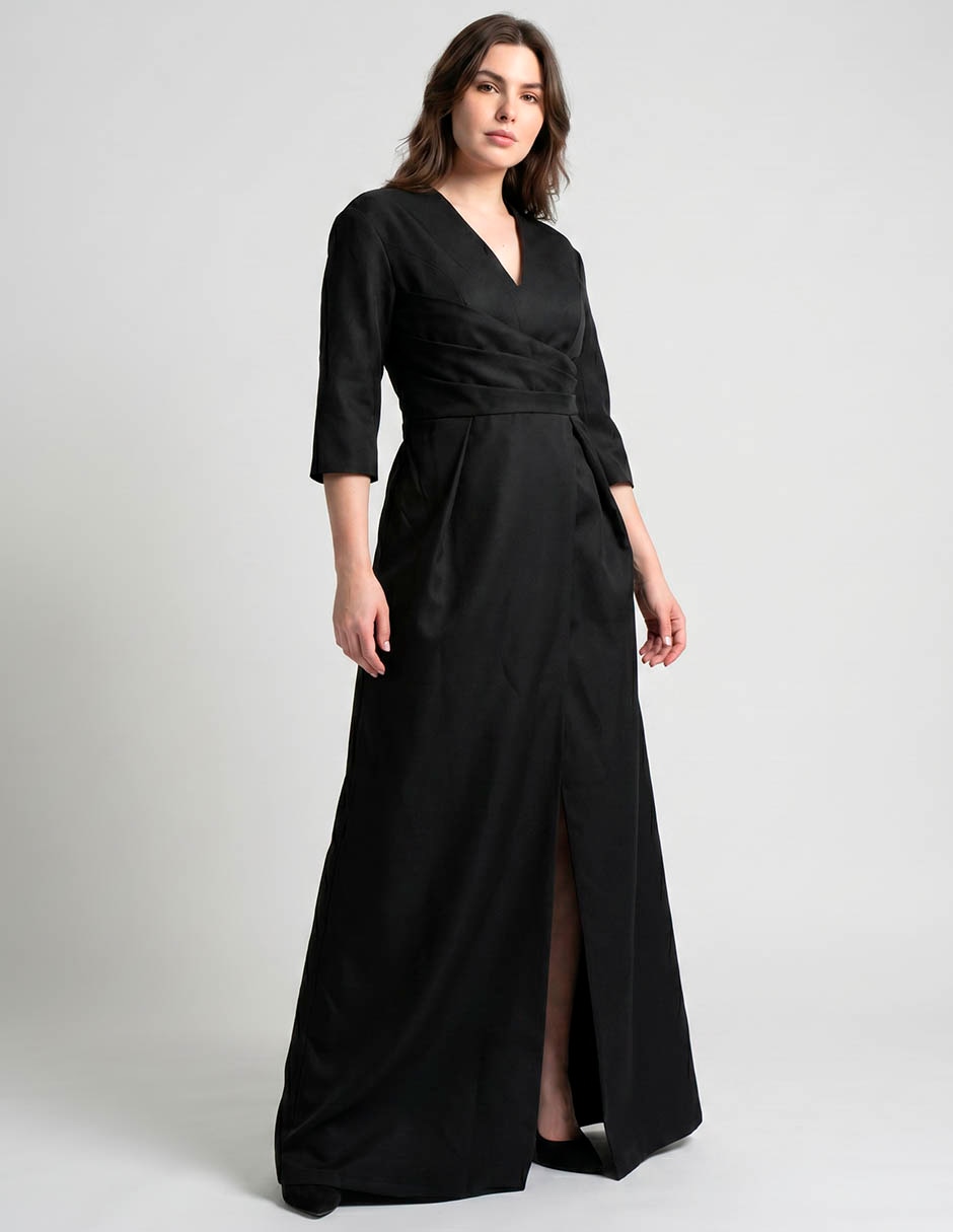 Vestido maxi de fiesta escote v Vestido maxi de fiesta escote v