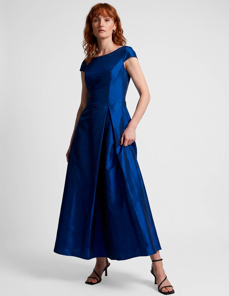 Vestido crop de fiesta espalda abierta