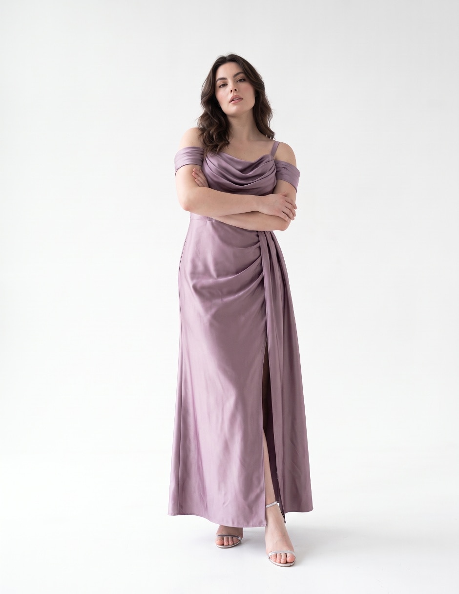 Vestido largo de fiesta para mujer 4
