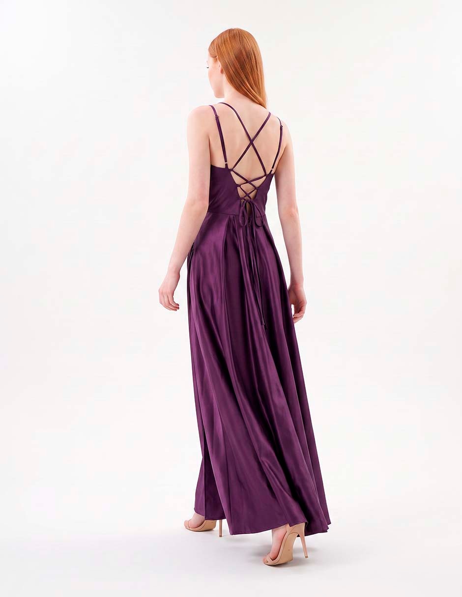 Vestido largo de fiesta para mujer 4