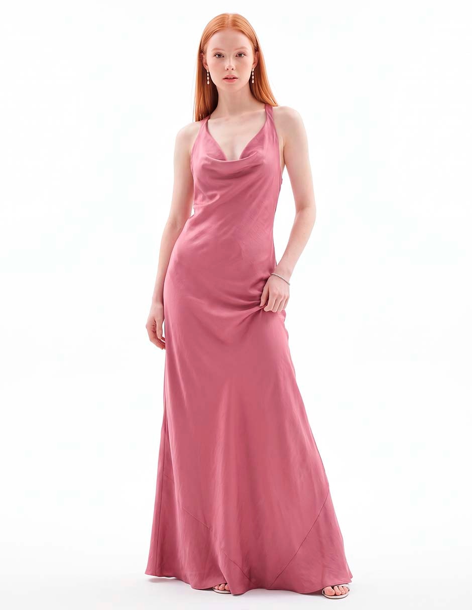 Vestido largo de fiesta para mujer 4