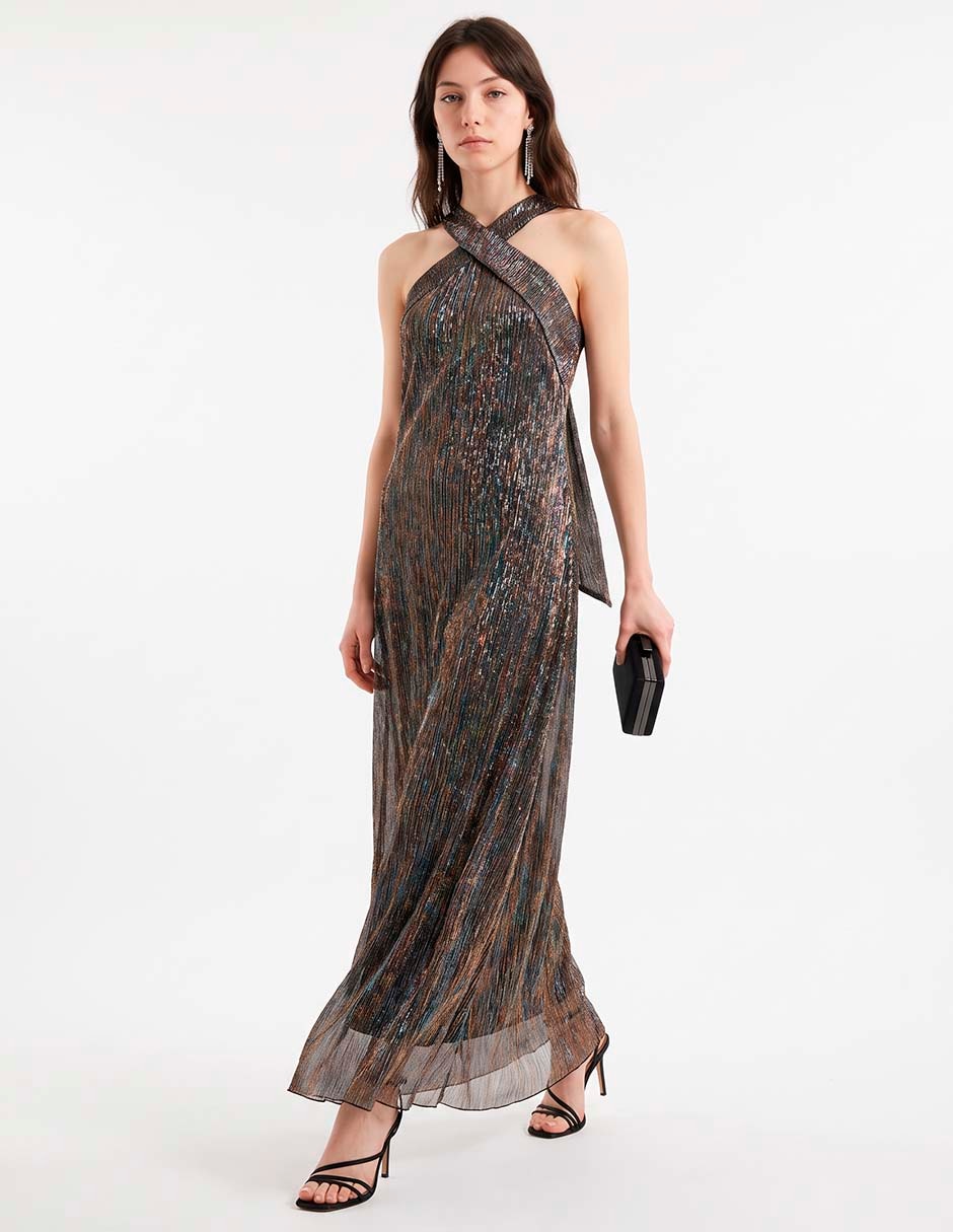 Vestido largo de fiesta para mujer