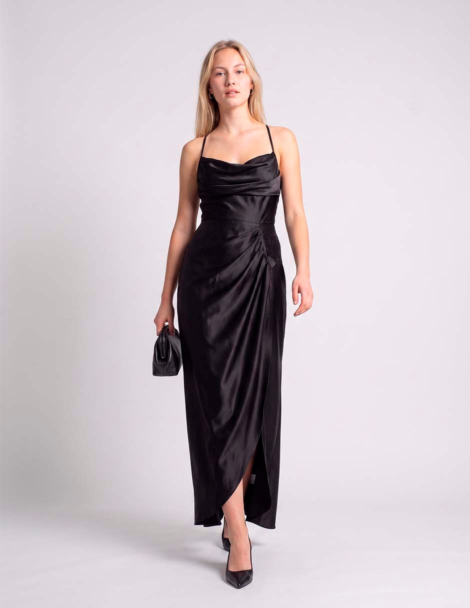 Vestido largo de fiesta para mujer