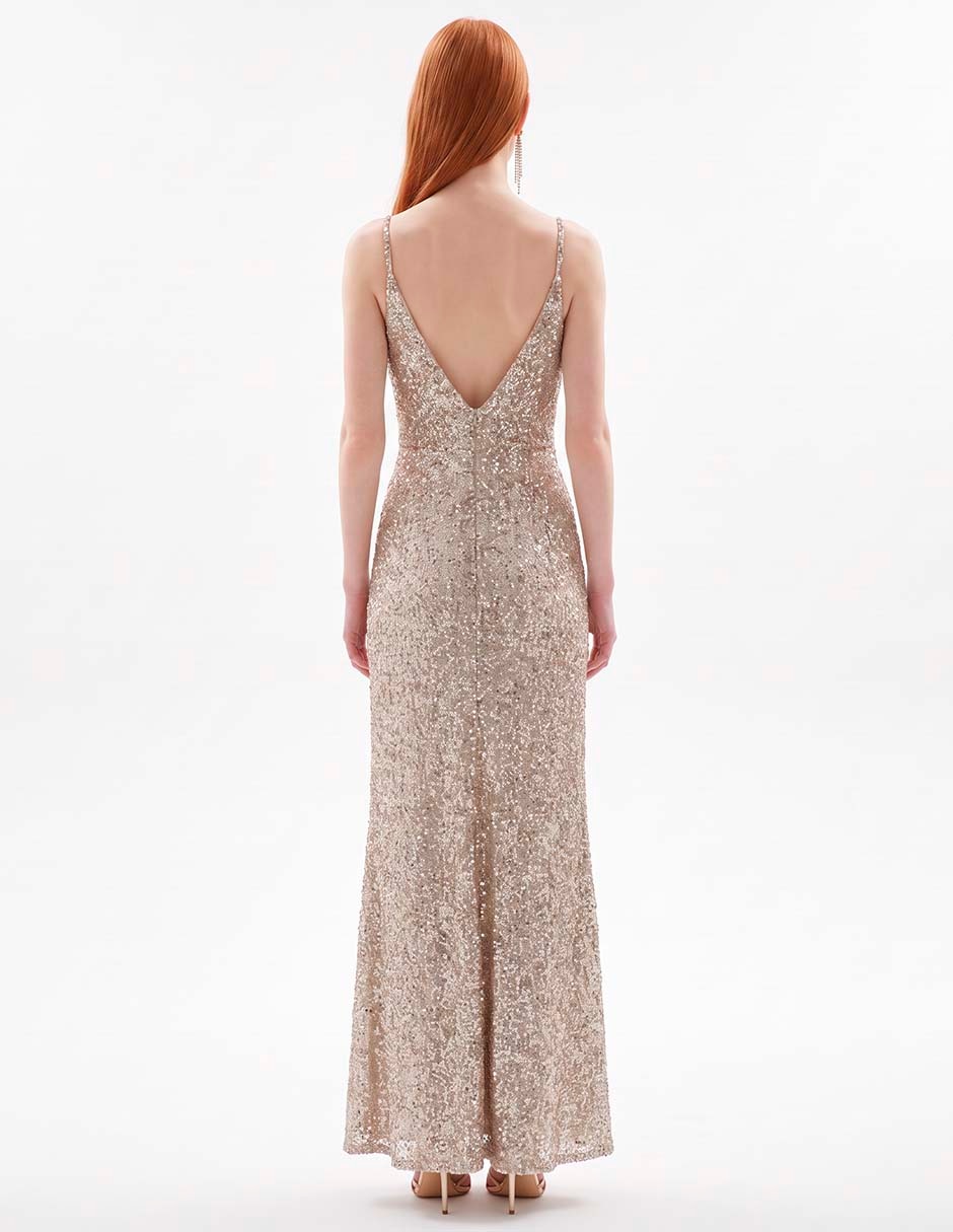 Vestido largo de fiesta para mujer 4