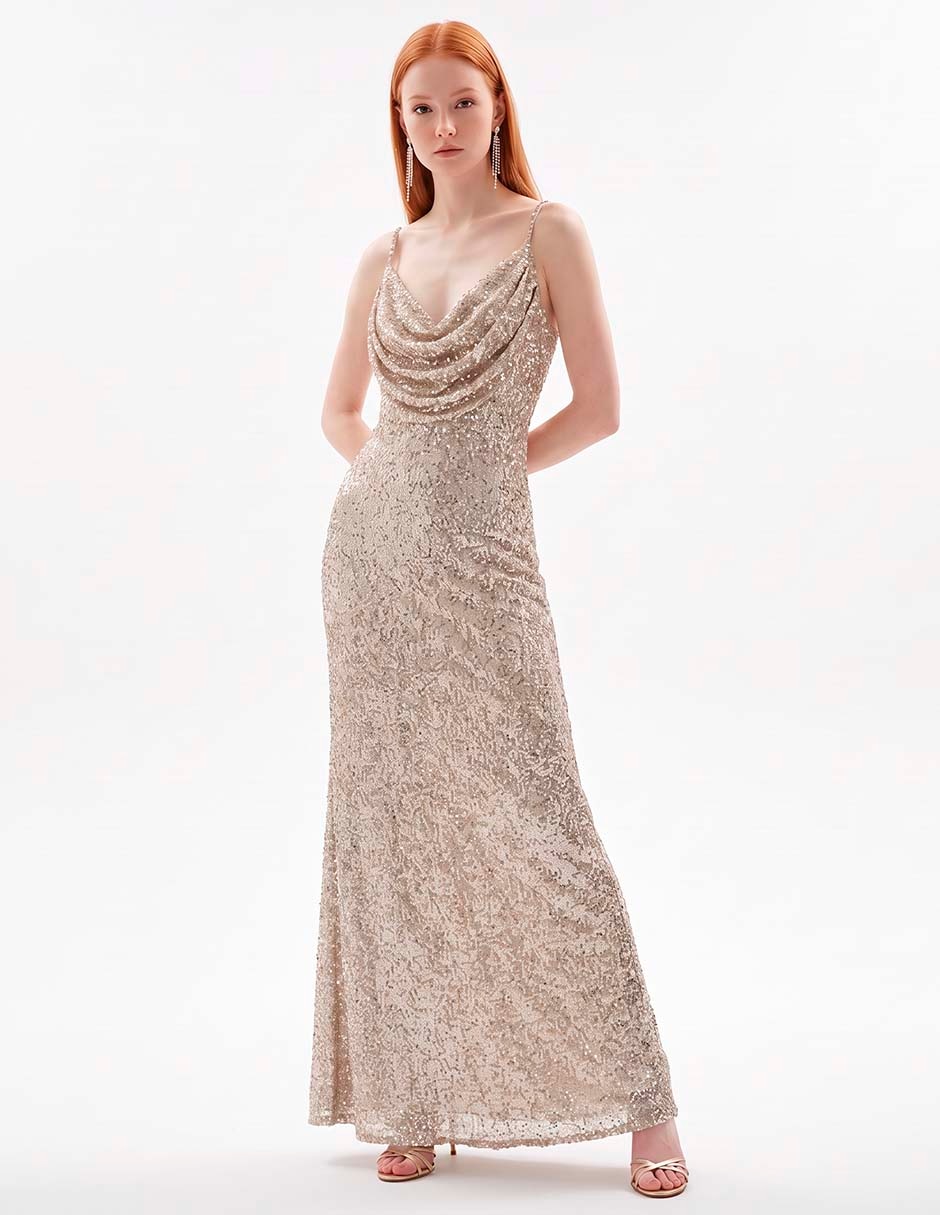 Vestido largo de fiesta para mujer 3