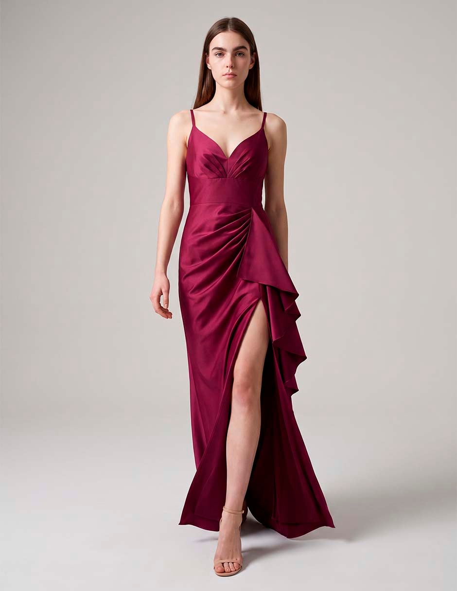 Vestido largo de fiesta para mujer