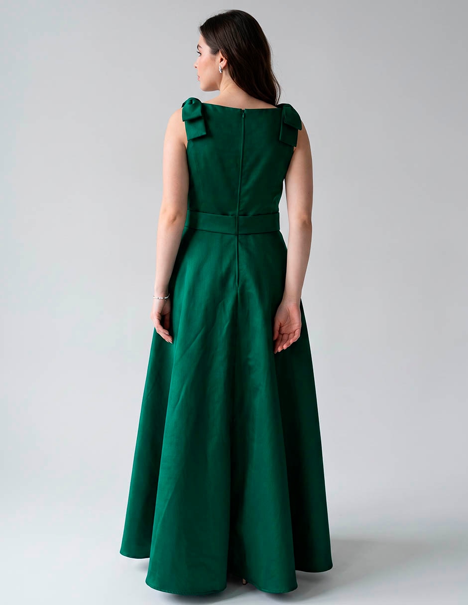Vestido Maxi de Fiesta The Pattern Escote Cuadrado