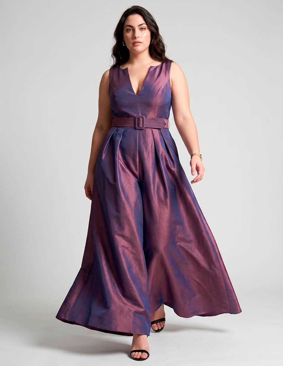 Vestido Maxi de Fiesta The Pattern Escote Medio