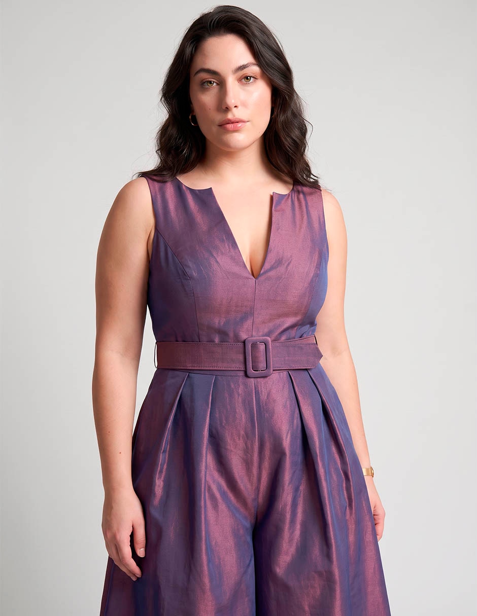 Vestido Maxi de Fiesta The Pattern Escote Medio