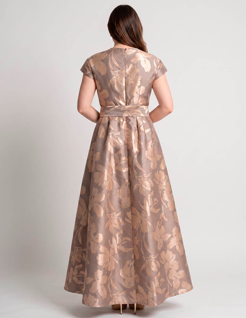 Vestido Maxi de Fiesta Ema Valdemossa Curvy escote V