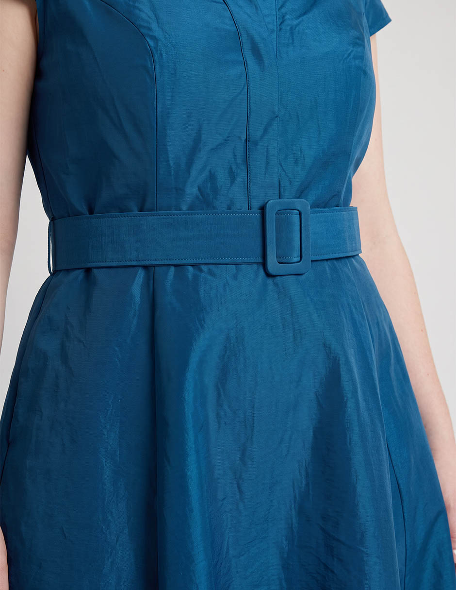 Vestido maxi de fiesta escote v 2