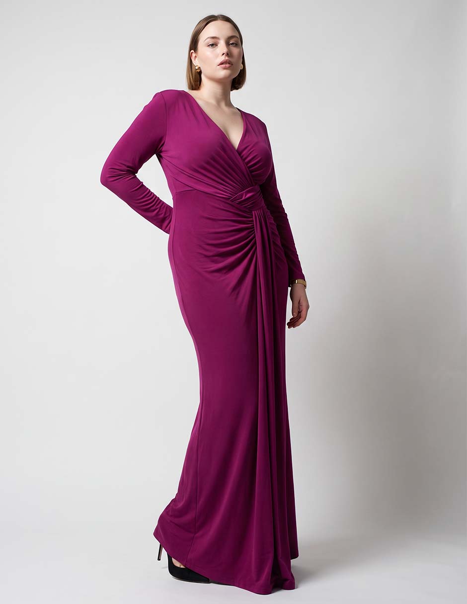 Vestido maxi de fiesta ema valdemosa para mujer Vestido maxi de fiesta ema valdemosa para mujer