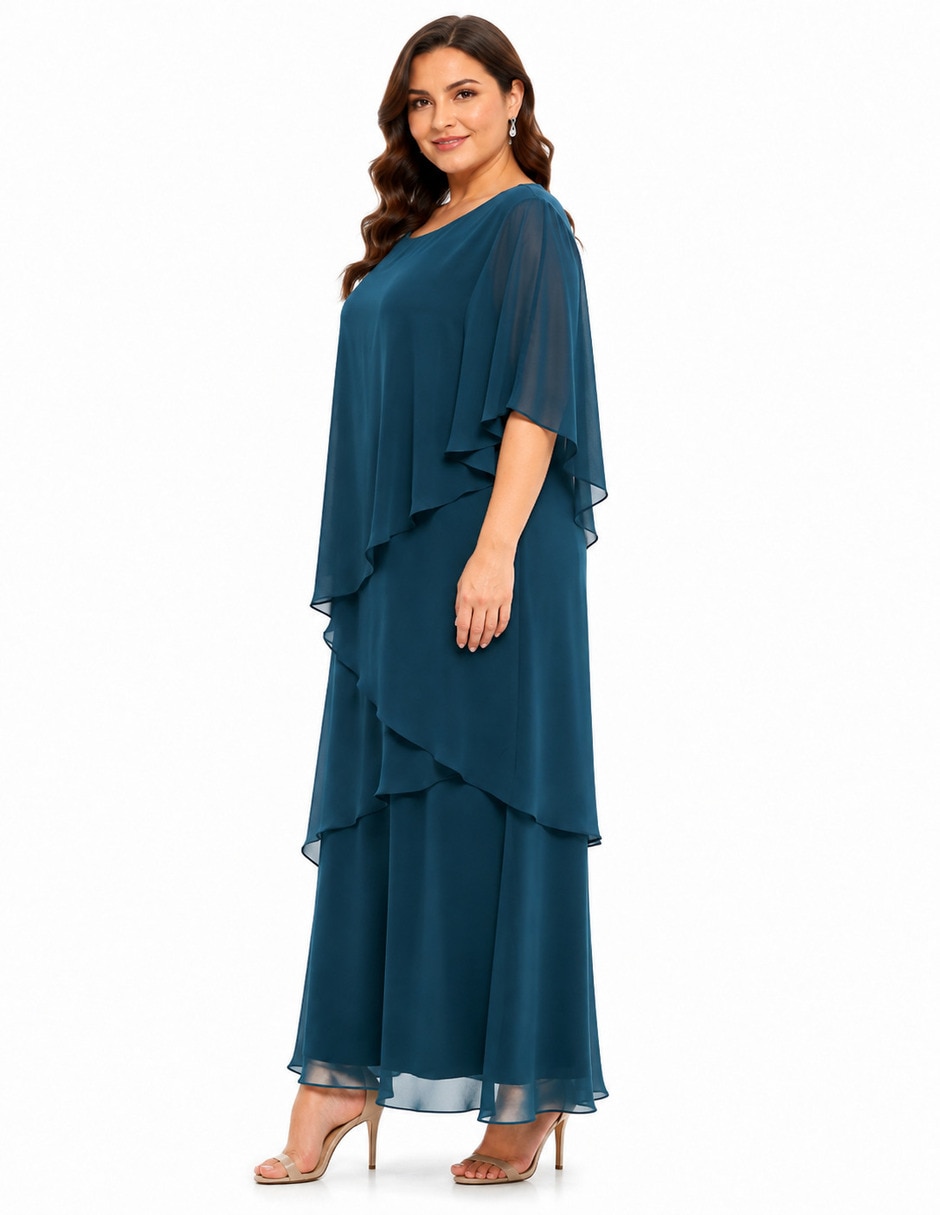 Vestido largo de fiesta para mujer 4